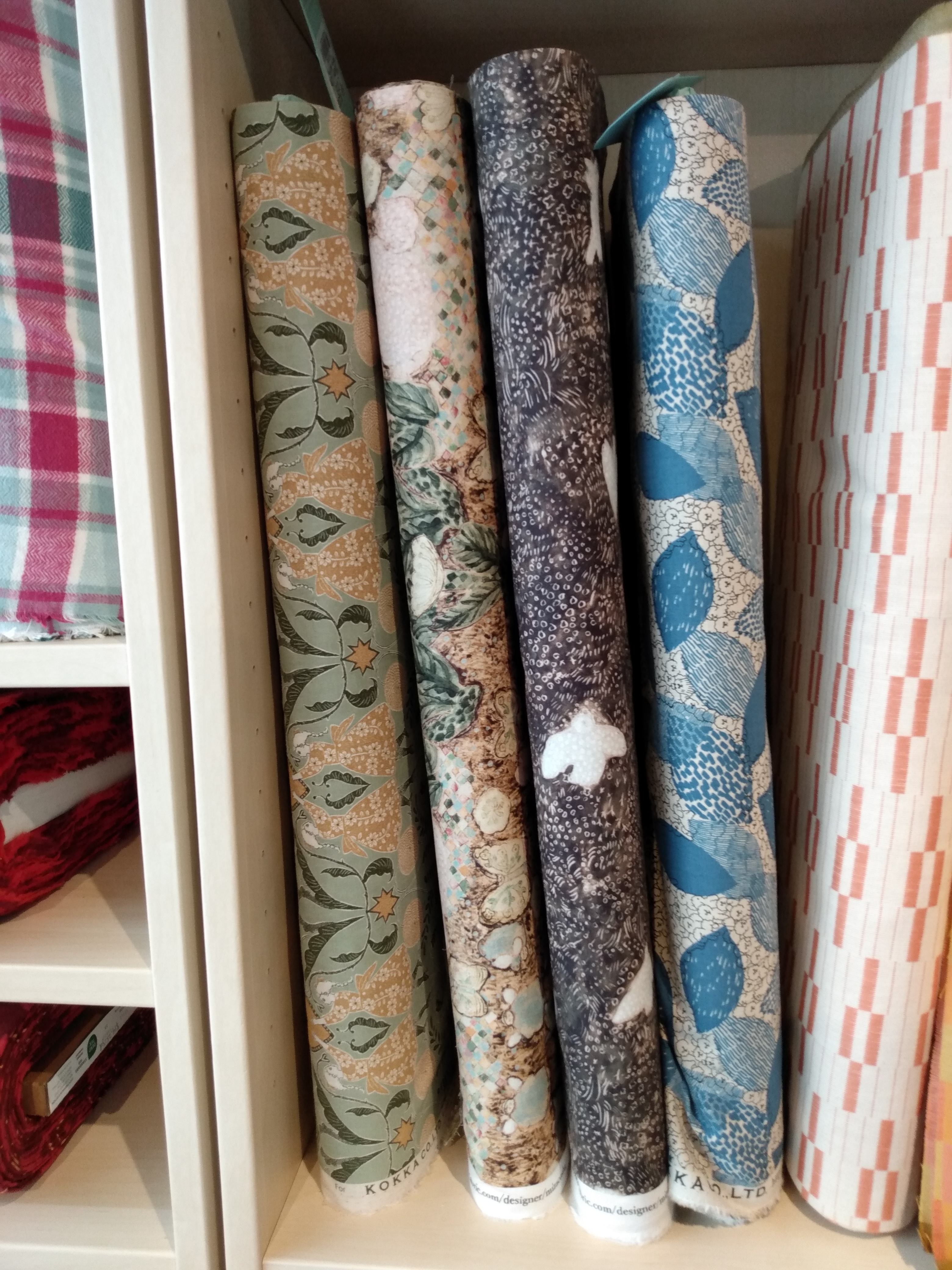 Cotton wovens from Kokka, Japan